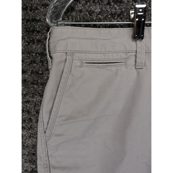 Polo Ralph Lauren Shorts Mens 34 (Tag 33) Gray Relaxed Fit Chino Preppy Golf - Picture 4 of 12